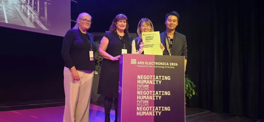 Good News! CMA Takes Home a Campus Award Honorary Mention and Leaves Its Footprints Across Linz