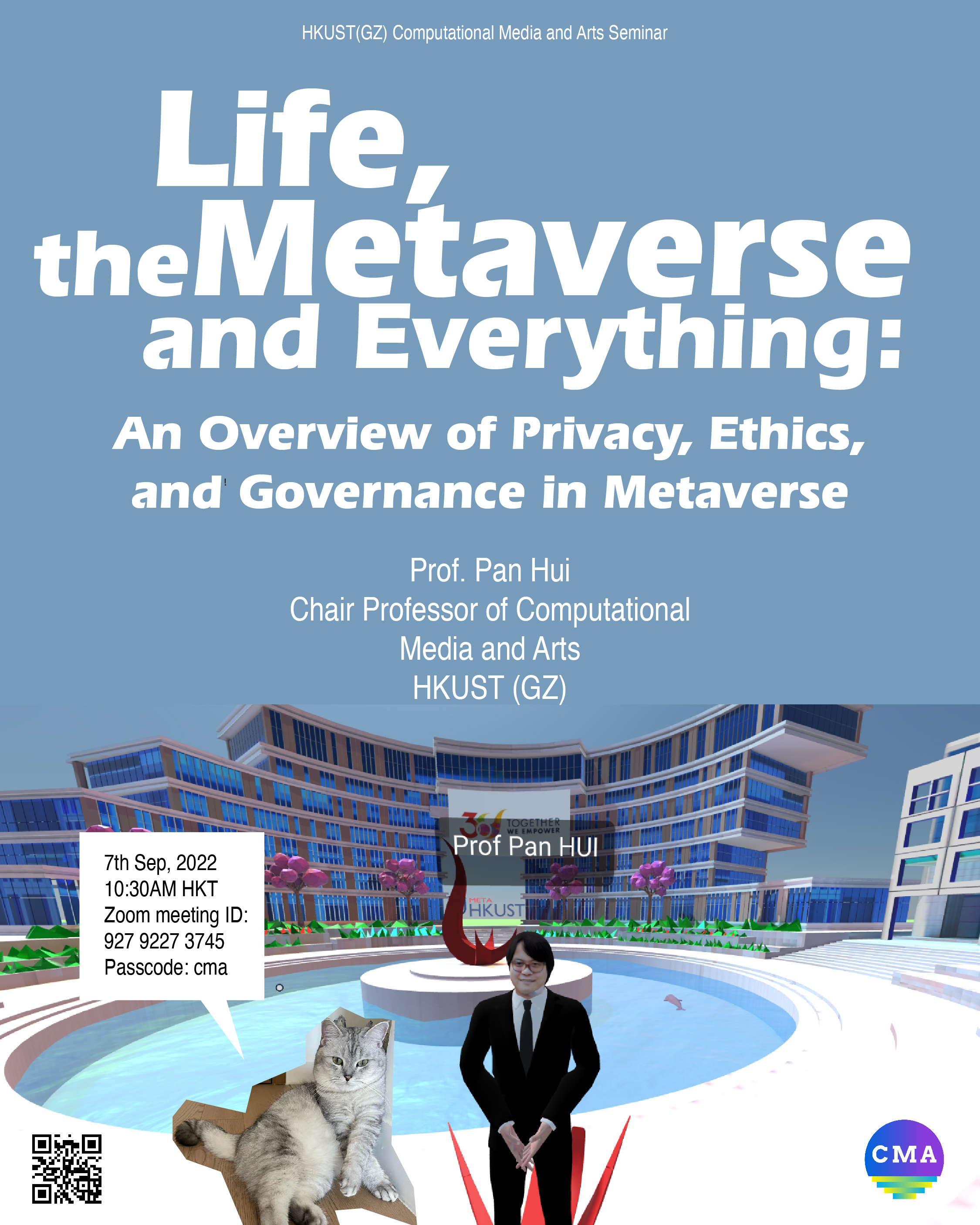 Seminar - Life, the Metaverse and Everything: An Overview of Privacy, Ethics, and Governance in Metaverse